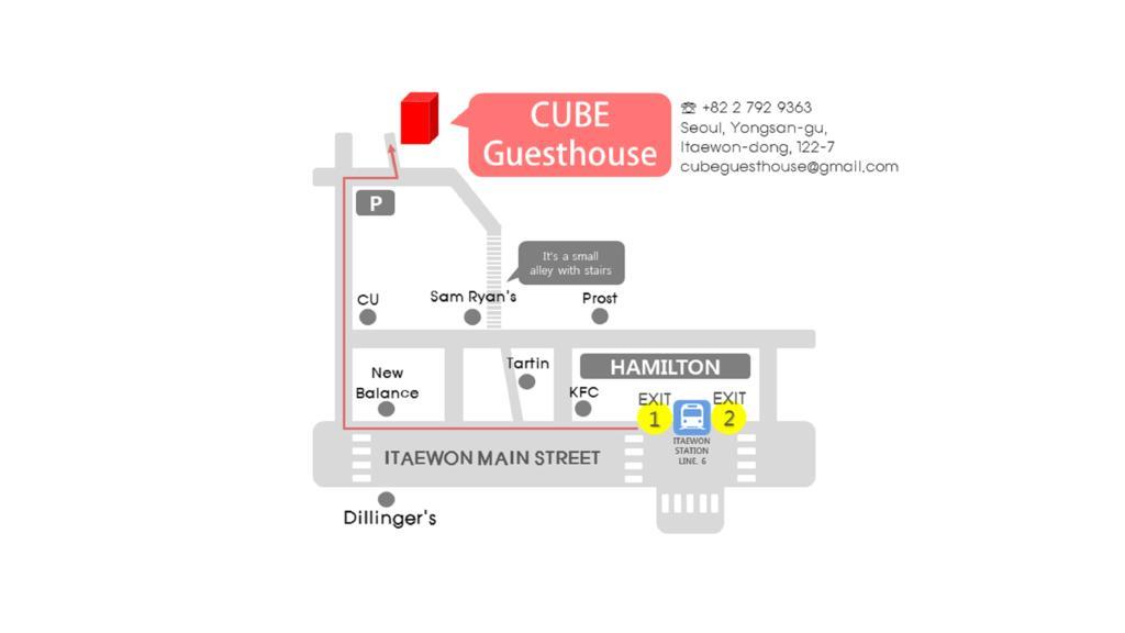 Cube Guesthouse Seul Exterior foto